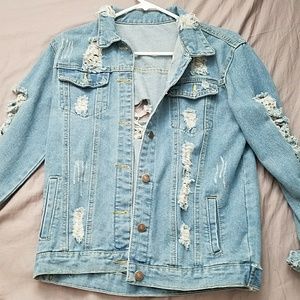 Oversized Jean Jacket